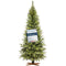 Kunstkerstboom - Nordmann Slim (FT05) - 180 cm - realistische PVC/PE-takken - handgemaakte essenhouten standaard