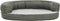 vidaXL-Hondenbed-ergonomisch-linnen-look-75x53-cm-fleece-grijs