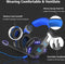 KOTION EACH G2000 Gaming Headset - Ingebouwde microfoon en LED verlichting - Zwart/Blauw