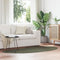 vidaXL - Vloerkleed - Bosgroen - 100x200 - cm - Polyester - Antislip