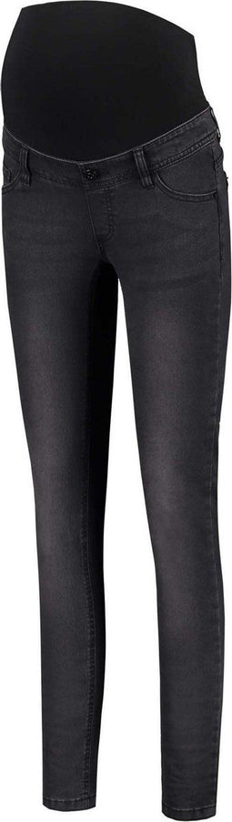 Prénatal Zwangerschapsbroek - Skinny Fit - Grijs/Zwart Denim - W27