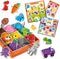 Lisciani Box Colours Classificatie Kinderspel 53 Montessori Figuren Veelkleurig