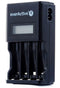 EverActive NC-450 - Batterijlader voor AA/AAA Ni-MH - Individueel laadbeheer - Zwart