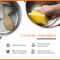 ELLE Gourmet - Kookpan RVS - Ø 16 cm - PFAS vrij - Vaatwasserbestendig - Inclusief deksel