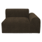 Urban Nature Culture Tao AR - Modular seater - Hoogwaardige polyester - Donkerbruin 120 * 100 * 74cm