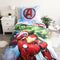 Marvel Avengers - Dekbedovertrek - Heroes - Eenpersoons - 140 x 200 + 70 x 90 cm - Katoen