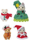 Sylvanian Families 5710 Vrolijke Kerstvrienden- speelset