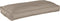 vidaXL - Paletkussen - voor - Zit-/Rugleuning - Taupe - 120x60x12 - cm - Oxford - Stof