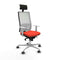 Bureaustoel Piqueras y Crespo 4B086G1 Donker oranje