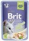 Brit Family Plate - Natvoer - Volwassen Kat - Filets in Gelei - 12X85GR - Multipack - 1ST