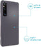 iMoshion Hoesje Geschikt voor Sony Xperia 1 V Hoesje Siliconen - iMoshion Softcase Backcover smartphone - Transparant