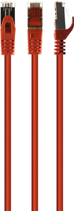 CAT6a sFTP kabel 10 meter Rood