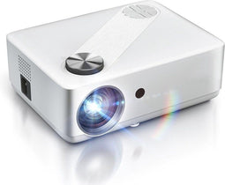 Belesy® Beamer Projector M20 - 4K Full HD Support - 6.000 Lumen - 10.000:1 Contrast - Projectie 30 tot 100 inch - Beamers - LCD + LED