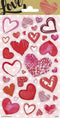 Stickervel Twinkle - Hartjes