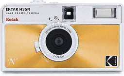 Kodak Ektar H35N - Half Frame Camera - Ingebouwd sterfilter en bulbfunctie - Oranje