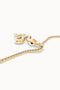 Chocli halsketting slang 18k verguld
