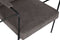Leunstoel DKD Home Decor Grijs Metaal Polyester (64 x 69,5 x 76 cm)