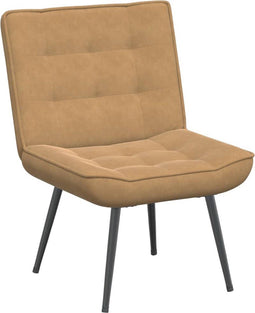 vidaXL - Relaxstoel - 64x74x84 - cm - fluweel - bruin