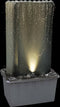 vidaXL - Tuinfontein - 60,2x37x122,1 - cm - roestvrij - staal - zilverkleurig