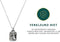 Laura Ferini Dames Ketting Faccina - Halsketting - 18K Wit Verguld - Zilver (1 stuk)