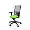 Piqueras y Crespo 2D066N0 - Bureaustoel - Verstelbare hoogte met armleuning - Pistache