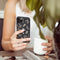 iMoshion Hoesje Geschikt voor iPhone 12 Pro / 12 Hoesje Siliconen - iMoshion Design hoesje - Wit / Zwart / Butterfly Black