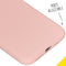 Accezz Liquid Silicone Backcover - iPhone Xs / X - Schokabsorberend - Roze
