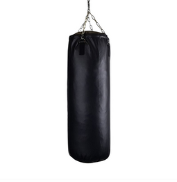 Tunturi Bokszak 100 cm - Stootzak - Inclusief ketting - Zwart