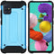 iMoshion Hoesje Geschikt voor Samsung Galaxy A51 Hoesje - iMoshion Rugged Xtreme Backcover - Lichtblauw