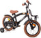 AMIGO 2Cool Jongensfiets 14 Inch - Kinderfiets voor 3 tot 5 Jaar - 95-110 cm - Zwart - met Zijwieltjes