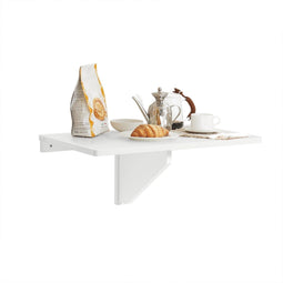 SoBuy Eettafel - Inklapbaar - Max. 20 kg - 60 x 40 x 2 cm - Wit