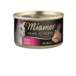 Miamor - Fijne filets blik 24x100g - Kip & rijst
