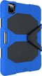Tablet Hoes Geschikt voor iPad Pro 11 (2022) / iPad Pro 11 (2021) / iPad Pro 11 (2020) / iPad Pro 11 (2018) - Extreme Protection Army Backcover tablet - Blauw