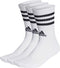 adidas Sportswear 3-Stripes Gevoerde Sokken 3 Paar - Unisex - Wit- 40-42