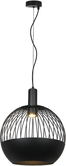 V-TAC VT-89014 - Hanglamp - GU10 - Mat zwart - 400 x 480 mm