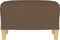 vidaXL - Voetenbank - 60x50x41 - cm - stof - bruin