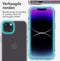 iMoshion Hoesje Geschikt voor iPhone 14 Hoesje - iMoshion Stand Backcover - Transparant