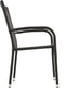 Stapelstoel Corona zwart