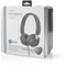 Nedis FSHP100AT - Bedrade koptelefoon - 40 mm drivers - Grijs Zwart