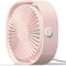 iMoshion USB Tafelventilator - USB Ventilator - Mini Ventilator - Compact - 3 Windstanden - Roze
