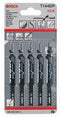 Bosch T 144 DP - Decoupeerzaagbladen - HCS voor zacht hout en platen (5-50 mm) (1 stuk)