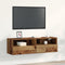 vidaXL - TV - Wandkast - Oud - Hout - 100x30x30 - cm - Engineered - Wood