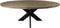 HSM Collection Tafelblad ovaal - 260x120 cm - new vintage - teak