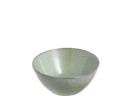 J-Line kom Spikkel - keramiek - muntgroen - small - 6 stuks