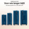 SKYCASES Classic Heritage - Trunk Reiskoffer - Extra Groot 110L - TSA Slot - Lichtgewicht - Donkerblauw - 78x44x36 cm
