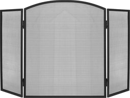 Kaminer Openhaard Scherm - Haardscherm - Vonkenscherm 118x76 cm: Uitgebreide Bescherming en Elegantie