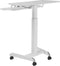 VDD Gaming - Bureau zit sta - hoogte verstelbaar 80-120 cm - wit
