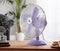 Swan 12 Inch Tafelventilator – Verticaal Kantelbaar – 3 Snelheden – Paars