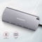 Axagon HMC-6M2 - USB-C Hub 6in1 - 4 Poorten HDMI 4K Gigabit Ethernet Aluminium