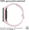 iMoshion Bandje Geschikt voor Samsung Galaxy Fit 2 - iMoshion Siliconen band inkliksysteem gekleurd knoopje - Roze